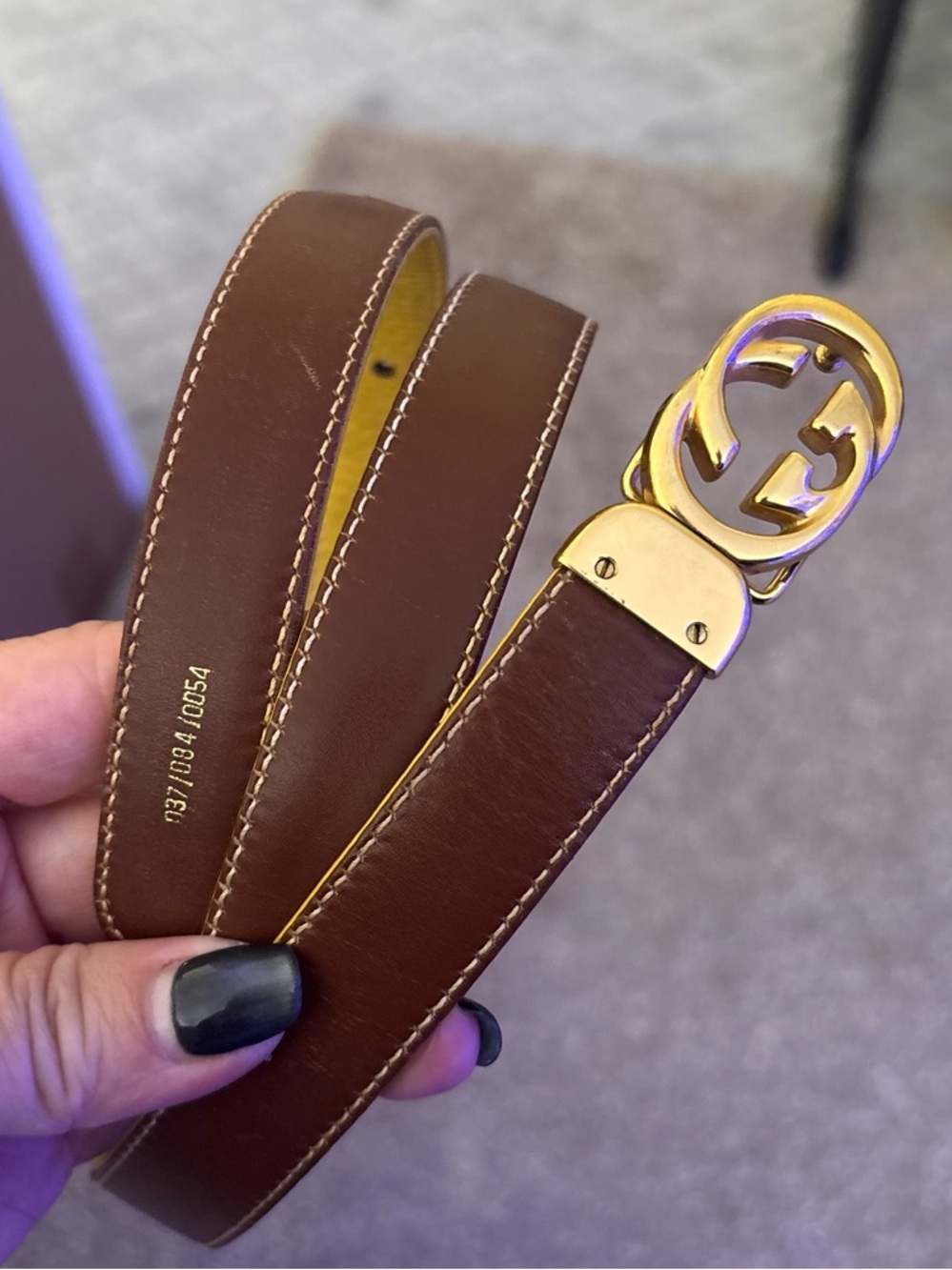 Gucci belt size 80/32 This listing is created for my live show!